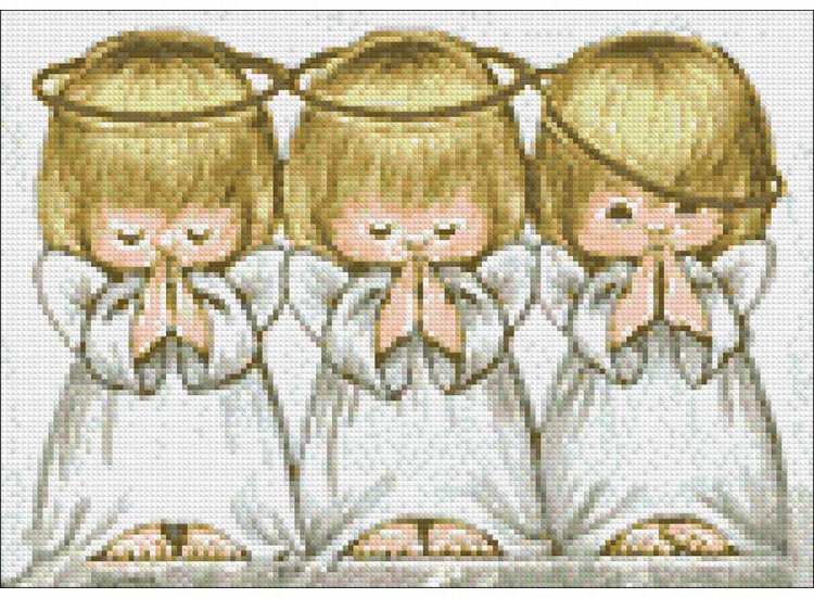 Алмазная вышивка «Ангелочки» — картинка 2