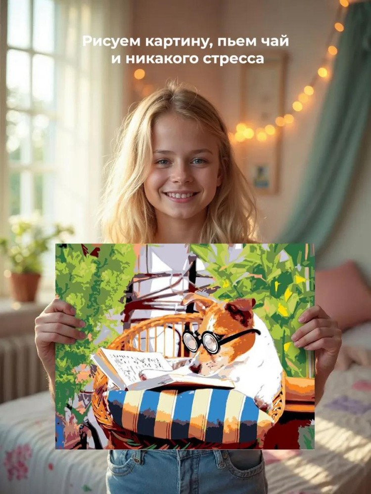 Картина по номерам «Умный пёс» — картинка 6