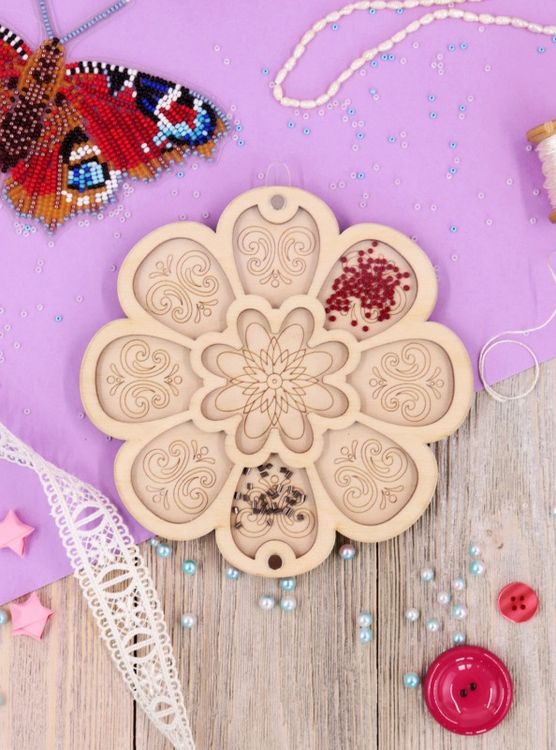 Органайзер для бисера с крышкой «Диск Окталекс» — картинка 3