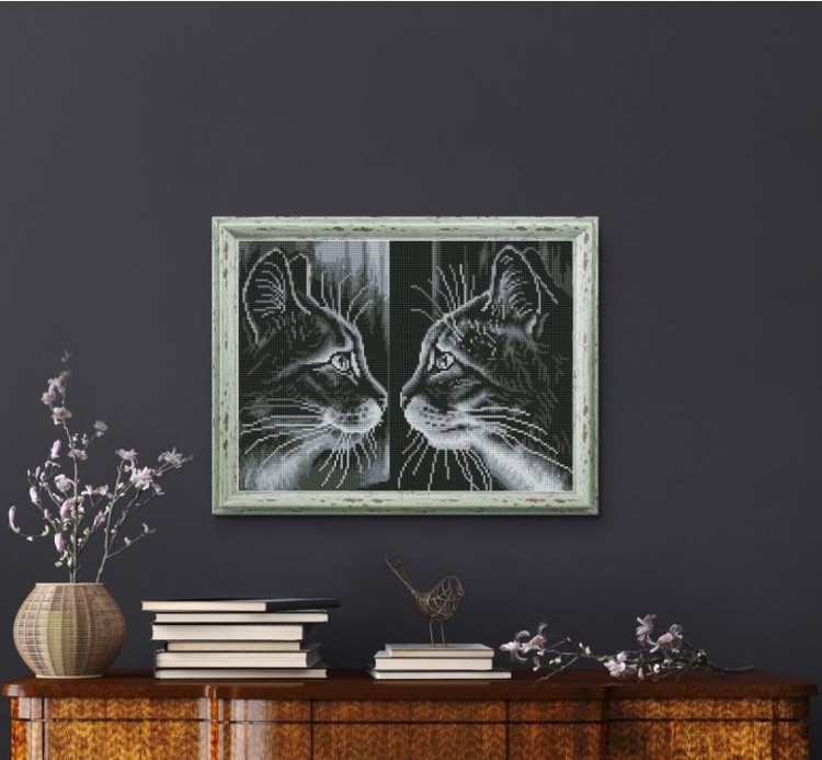 Алмазная вышивка «Отражение» — картинка 6