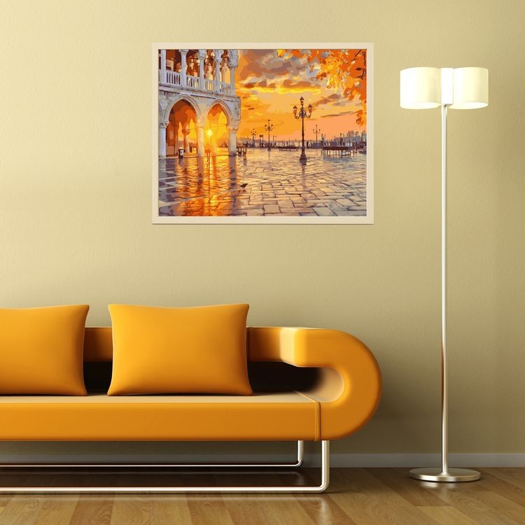 Картина по номерам «Венеция. Площадь Сан-Марко» — картинка 5