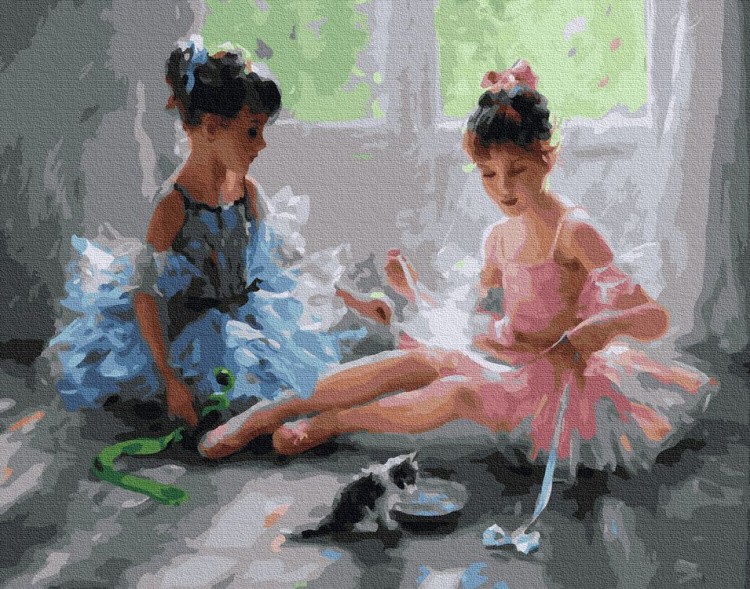 Картина по номерам «Разумов. Две балерины»