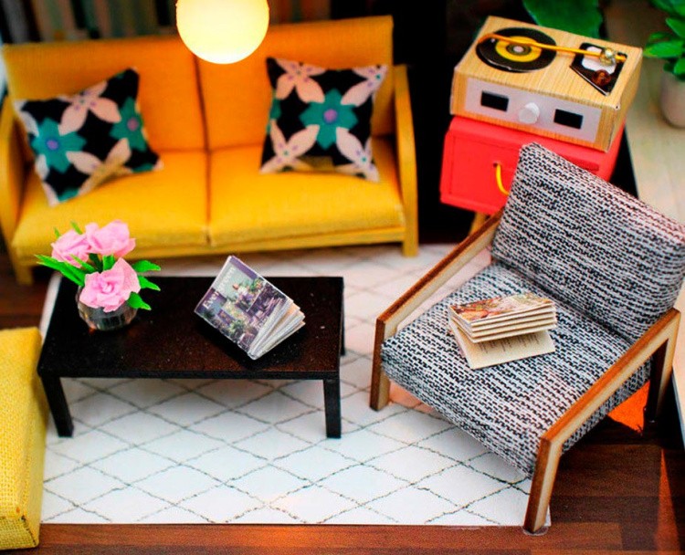 Сборная модель Румбокс. Миниатюрная комната «Дом Синтии» — картинка 6