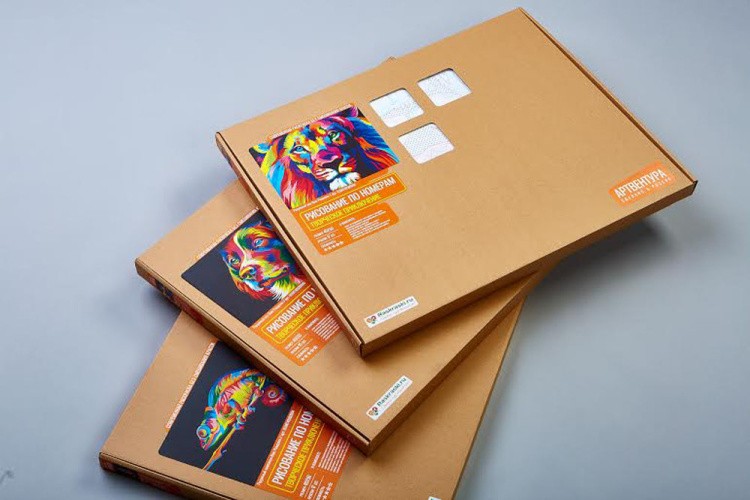 Картина по номерам «Желтые и красные цветы» — картинка 3