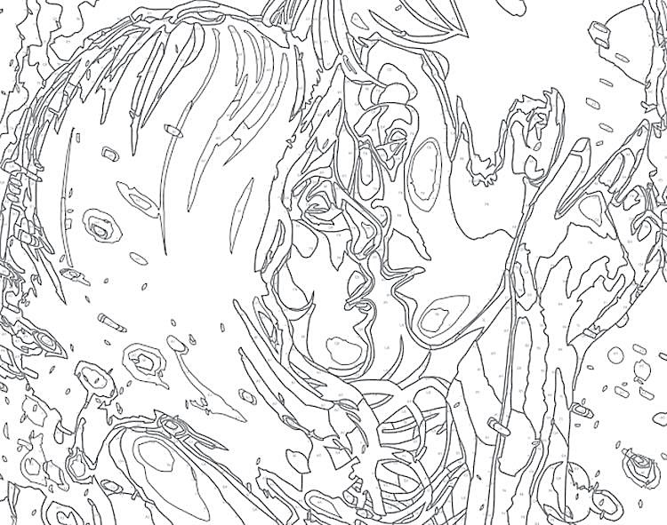 Картина по номерам «Поцелуй» — картинка 2