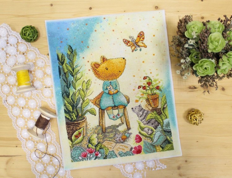 Набор для вышивания «Лисичкин сад» — картинка 2