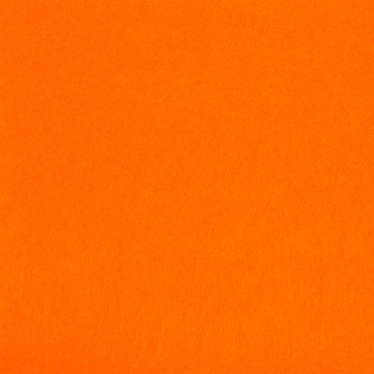 Фетр декоративный, жесткий, 1 мм, 30х45 см ± 2 см, 1 шт., цвет: №CH645 ярко-оранжевый, Blitz