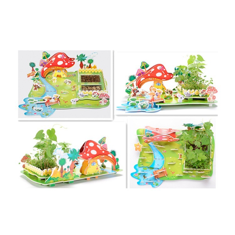 3Д пазл Сельский пейзаж — картинка 2