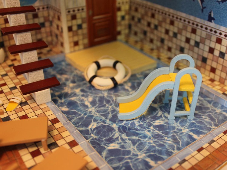 Набор для создания миниатюры (румбокс) «Таунхаус» — картинка 4