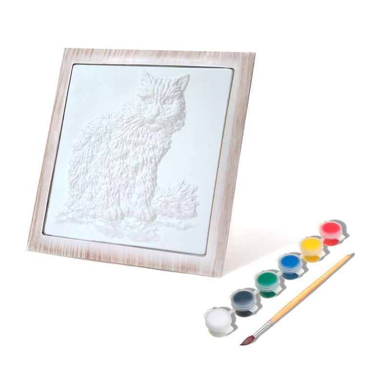 Рельефная раскраска «Кот» — картинка 2