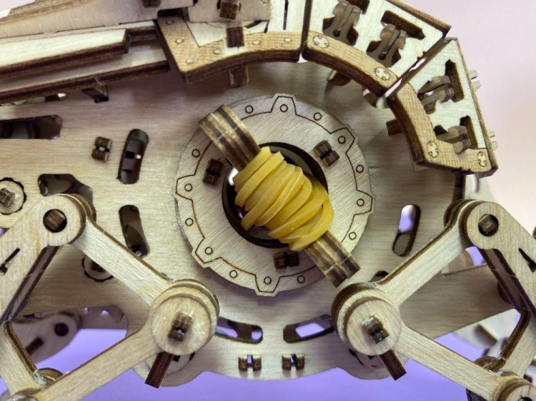 Конструктор из дерева «Шагающий Зообот», UNIWOOD — картинка 5