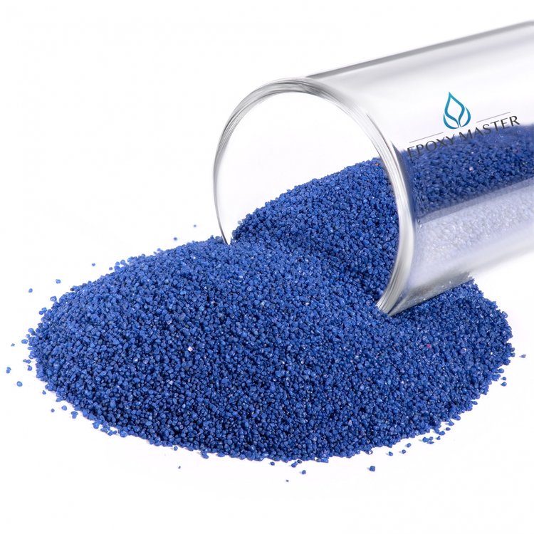 Синий кварцевый песок, 100г — картинка 2