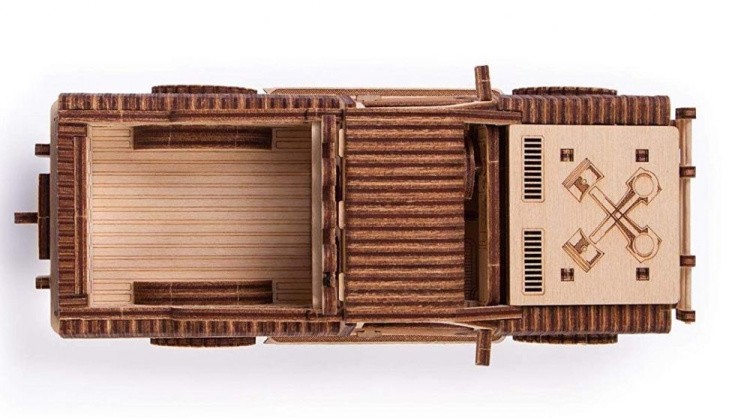 Конструктор из дерева «Пикап WT-1500», Wood Trick — картинка 2