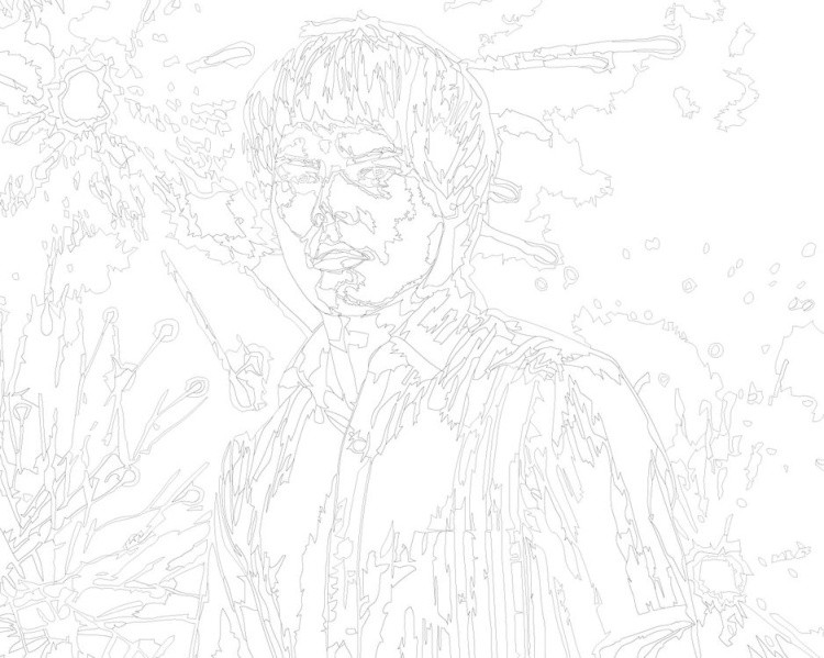 Картина по номерам «Очень странные дела: Джонатан Байерс - Чарли Хитон» — картинка 3