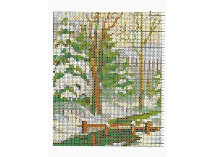 Набор для вышивания «Зимняя сказка» — картинка 2