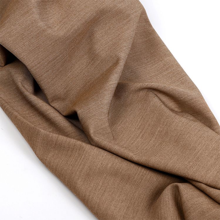 Ткань Костюмная Гальяно, 1 м х 150 см, 200 г/м², цвет: темно-бежевый меланж, TBY — картинка 5