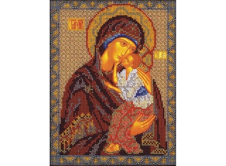 Набор вышивки бисером «Ярославская Богородица»