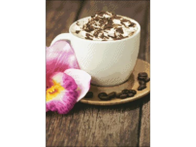 Алмазная вышивка «Капучино» — картинка 2