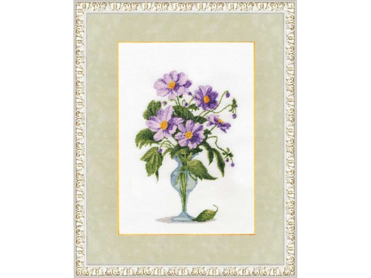 Набор для вышивания «Лиловый букет» — картинка 2