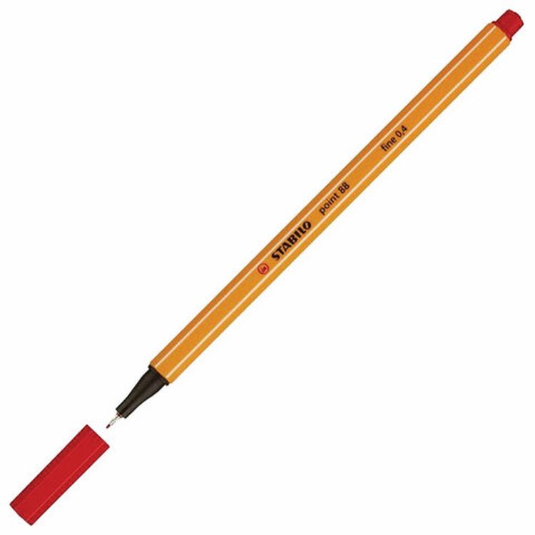 Ручки капиллярные (линеры) 10 цветов, STABILO «Рoint 88» — картинка 2