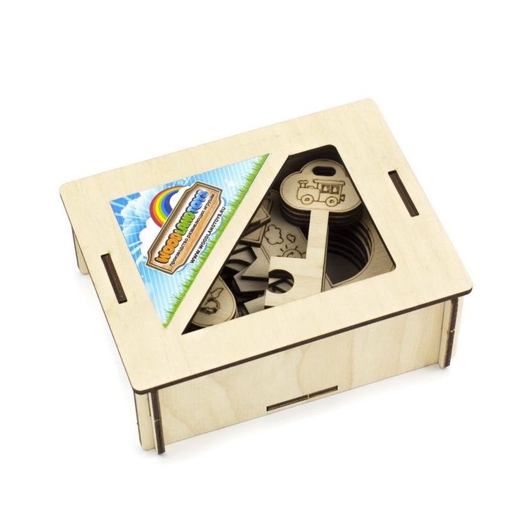 Развивающее пособие из дерева «Замочки и ключики, №4» — картинка 2