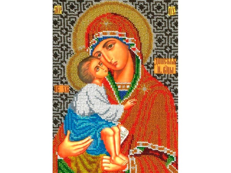 Набор вышивки бисером «Богородица Донская»
