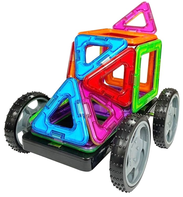 Магнитный конструктор «Гонка», Магникон — картинка 2