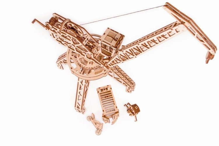 Конструктор из дерева «Кран», Wood Trick — картинка 2