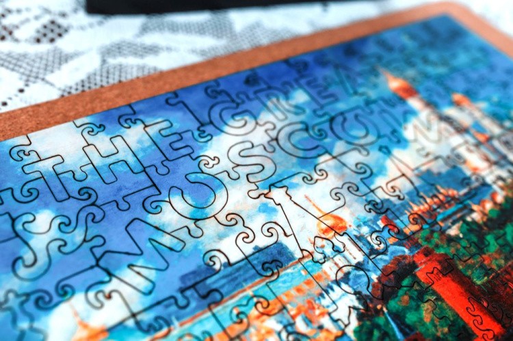 Деревянные пазлы DAVICI «Московский кремль» — картинка 5