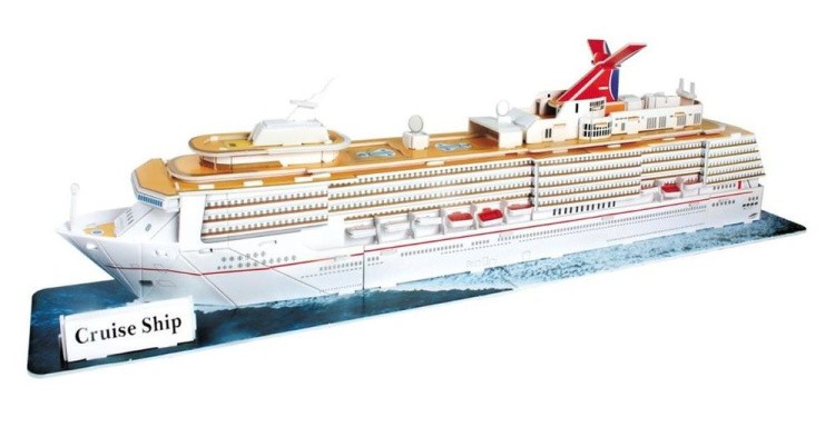 3D-пазл CubicFun Круизное судно — картинка 6