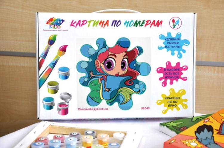 Картина по номерам «Маленькая русалочка» — картинка 2