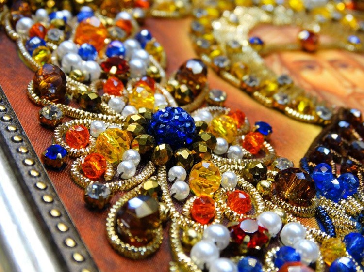 Набор для вышивания хрустальными камнями «Святой Владислав» — картинка 6