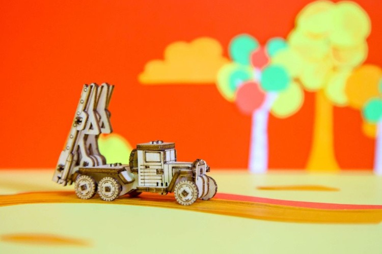 Конструктор из дерева «Катюша», UNIWOOD — картинка 2