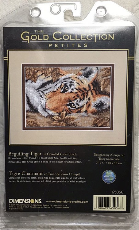 Набор для вышивания «Притягательный тигр» — картинка 3