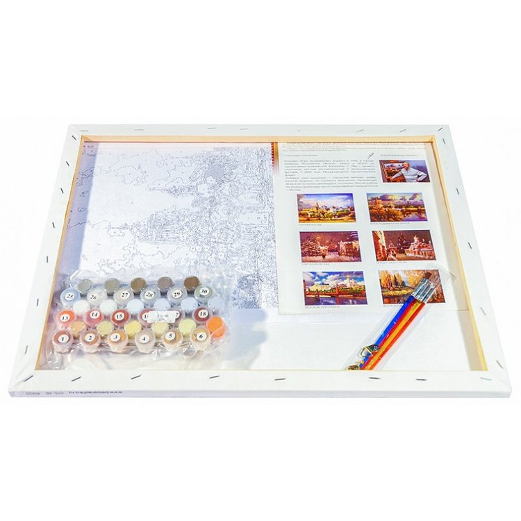 Картина по номерам «Перед Рождеством» — картинка 3