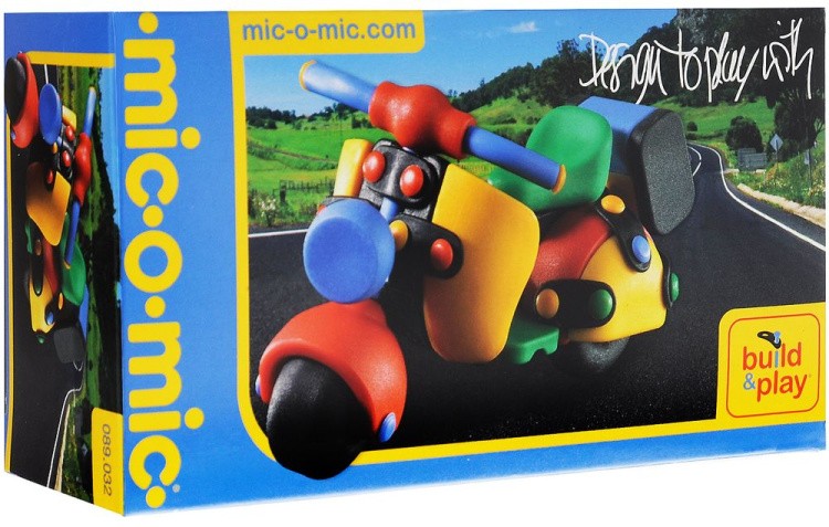 Конструктор Mic-o-mic «Мотоцикл» — картинка 2