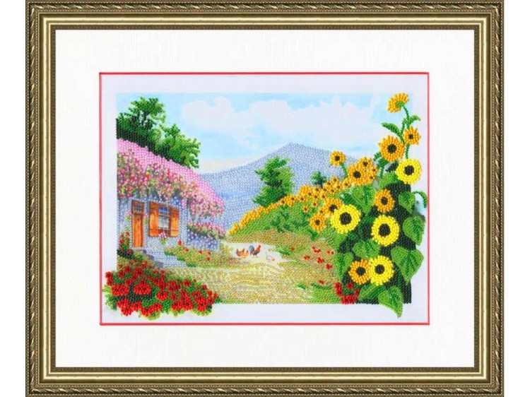 Набор вышивки бисером «Крымский дворик» — картинка 2