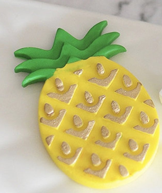 Силиконовый молд Epoxy Master ананас, 6х4 см — картинка 4