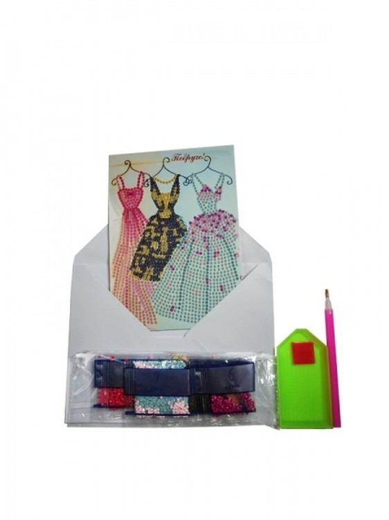 Набор алмазных открыток «Поздравляю тебя» 3 шт. — картинка 6