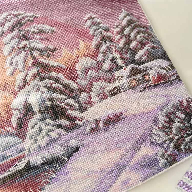 Набор для вышивания «Зимний рассвет» — картинка 4