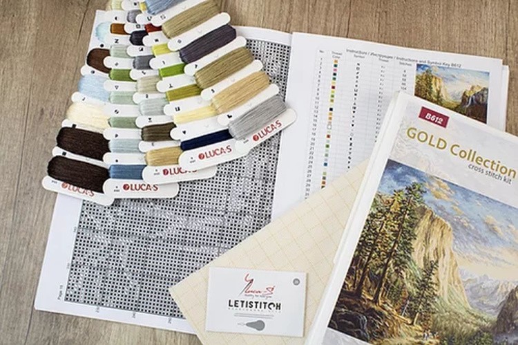 Набор для вышивания «Путешествие в горы» — картинка 6