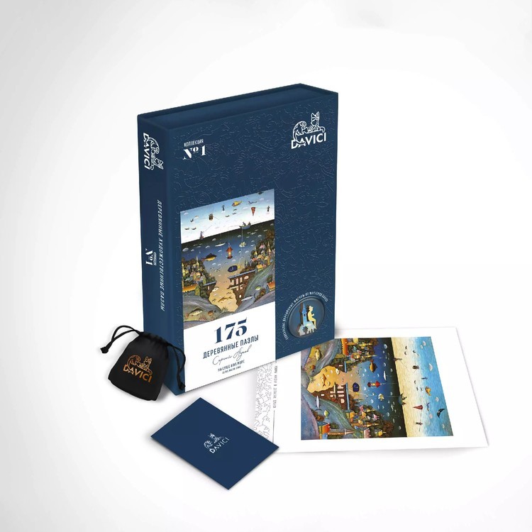 Деревянные пазлы DAVICI «На суше и на море» — картинка 10