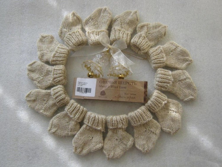 Пряжа Пехорка Овечья шерсть (251), коричневый 5 шт. по 100 г — картинка 4