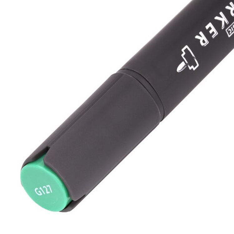 Маркер для скетчинга двусторонний 1 мм - 6 мм BRAUBERG ART CLASSIC, цвет: изумрудный — картинка 5