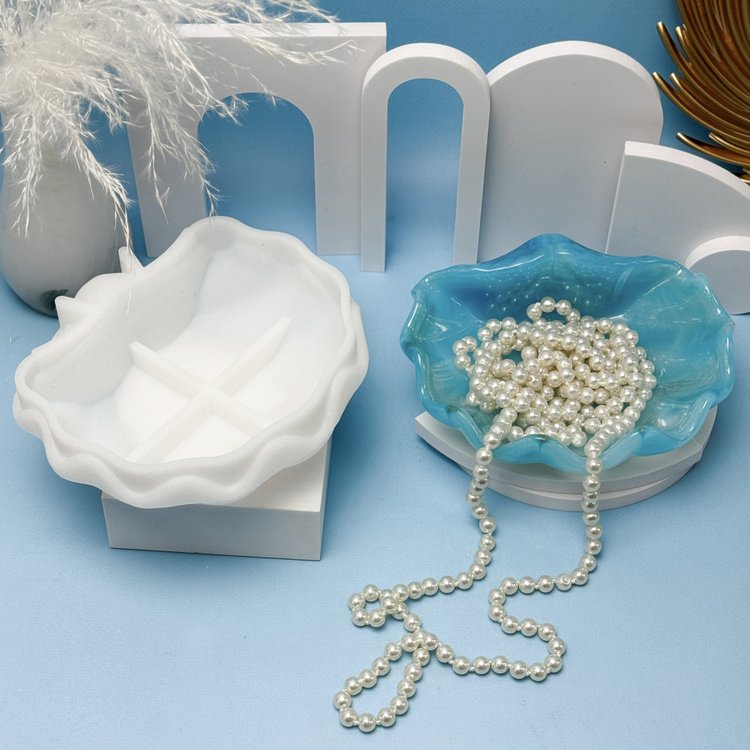 Силиконовый молд - Ракушка №4, 16,5x6см, 1 шт. — картинка 6