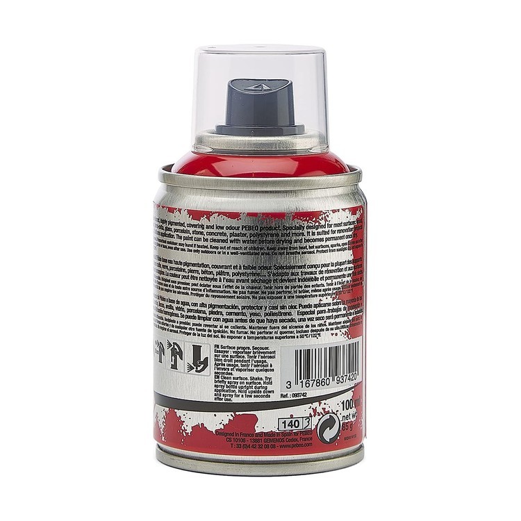 Краска на водной основе decoSpray, 093742 Красный глянцевый — картинка 5