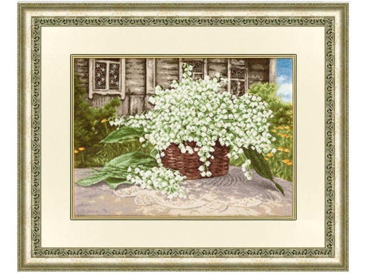 Набор для вышивания «Майские ландыши» — картинка 2