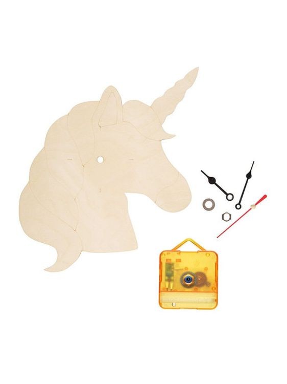 Часы-раскраска «Единорог» — картинка 3