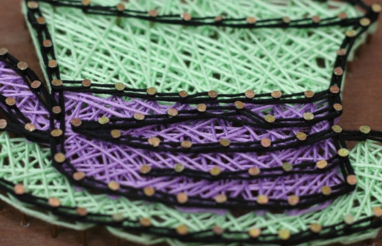 Набор для творчества STRING ART «Кот Чеширский» — картинка 7