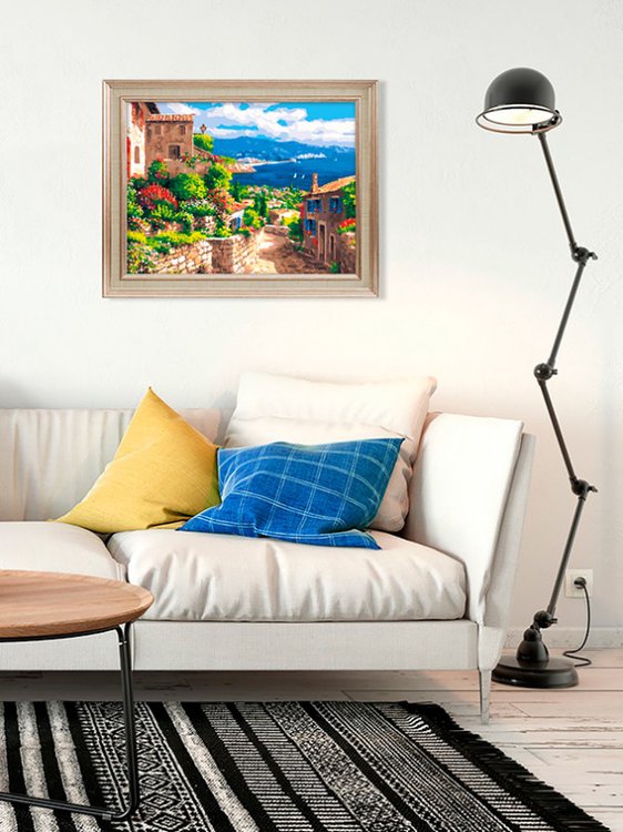 Картина по номерам «Морской бриз» — картинка 8